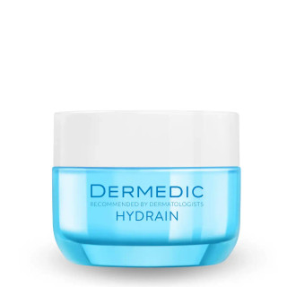 ژل کرم آبرسان درمدیک Hydrain | رطوبترسان قوی پوست دهیدراته