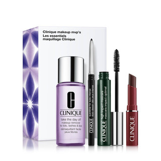 ست آرایشی ۴ تکه برندکلینیک مدل Makeup MVP’s اصل | ریمل، رژ لب، مداد چشم و پاککننده آرایش