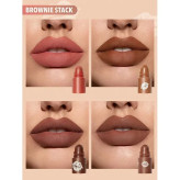 رژلب جامدشیگلم brown brownie stack مدل چهار در یک Megalip 4-in-1 Lipstick