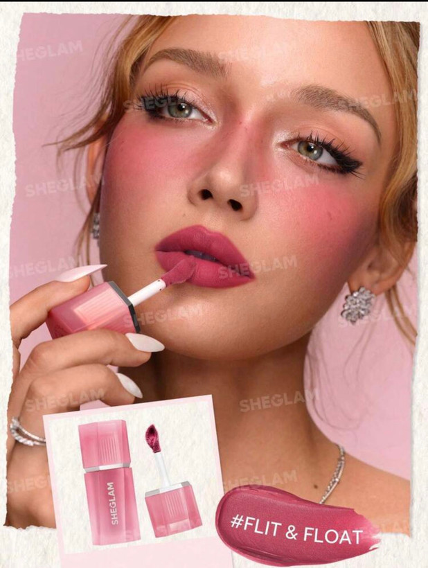 رژ لب و رژگونه ازشیگلم Air Plush Flit & Float 029 اصل | Lip & Cheek Cream 2 در 1