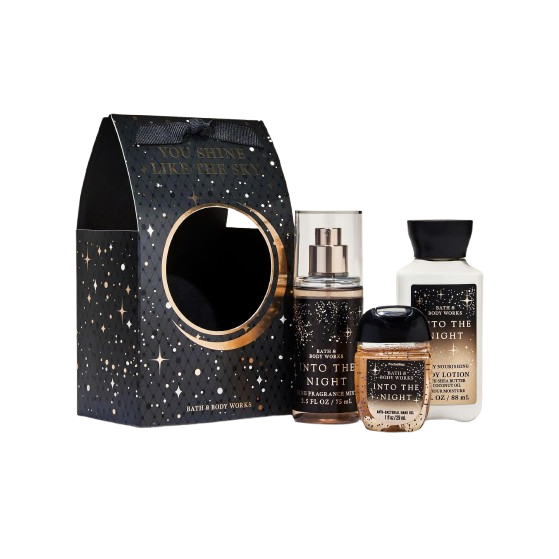 Into The Night Gift Set | بادی میست، لوسیون و ژل دست بث اند بادی ورکس