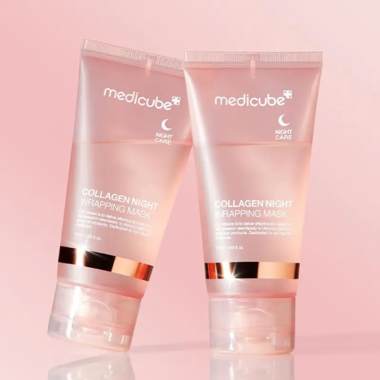 ماسک شب کلاژن مدیکیوب Medicube Collagen Night Wrapping Mask | ماسک خواب لیفت و آبرسان