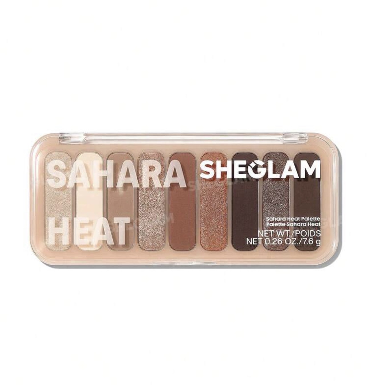 پالت سایه چشم ازشیگلم Sahara Heat | رنگ‌های گرم مات و شاین با ماندگاری بالا